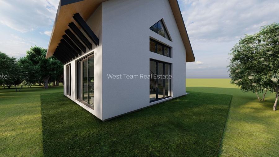 Teren de vis cu vedere spre munte – fundație și autorizație gata! - 6