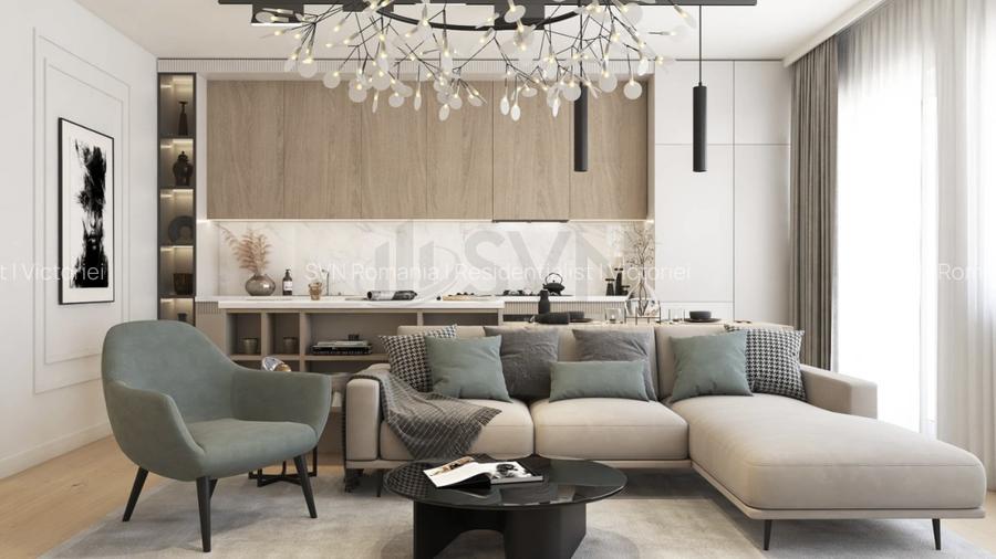 REA1024373 Apartament de 2 camere rond OMV Pipera - 6