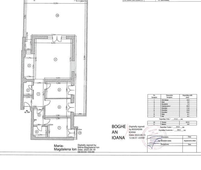 Penthouse 4 camere pe malul lacului cu terasa de 100mp Lebada Lake Residence - 1