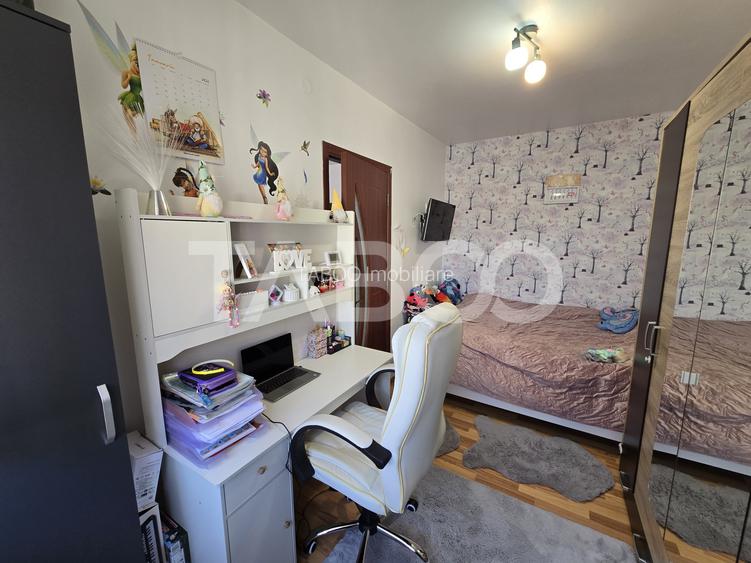 Apartament cu 2 camere mobilat utilat pivnita 4 mp Vasile Aaron Sibiu - 6