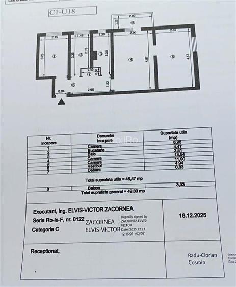 Apartament 3 camere Alexandru cel Bun - 3