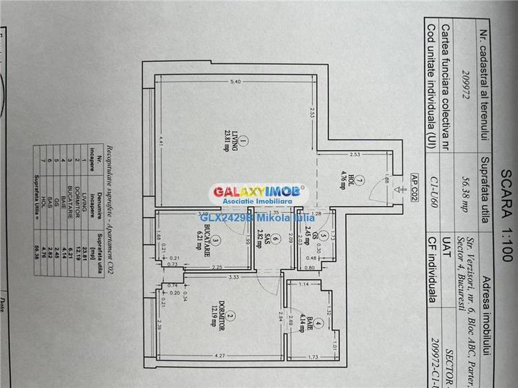 Apartament 2 camere Parter SOHO Unirii - 8