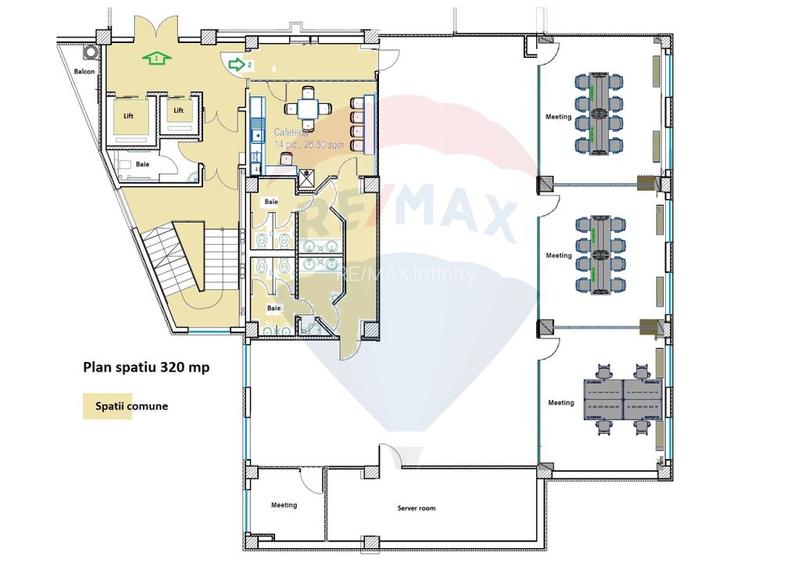 Spatiu birouri de inchiriat 320 mp Clasa A. Comision 0% - 8