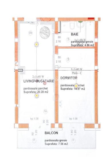 Studio Mobilat Utilat cu Loc Parcare - 1