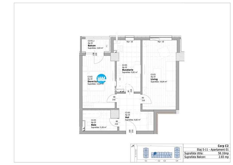 Apartamente noi zona Tatarasi 2 Baieti, 2 camere Clasic! - 10