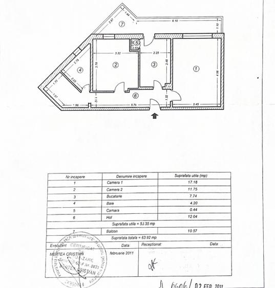Biserica Albă Bd.Tomis Apartament cu 2 camere 66 mp + uscător și terasă - 6
