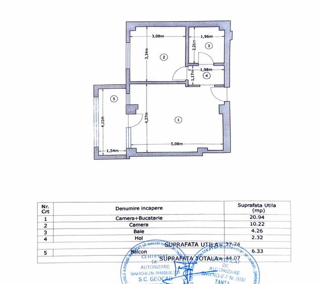 Apartament 2 camere Militari Residence, centrala proprie, comision 0 ! - 22