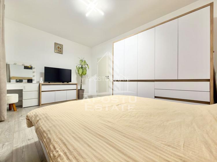 Apartament cu 3 camere mobilat, 70 mp utili, in Giroc la etajul 2. - 10