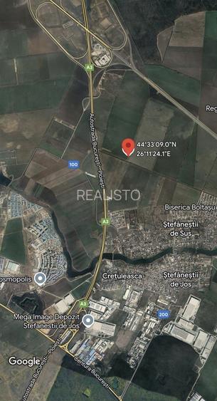 Locația Ideală Industrial | Intravilan 15 273 mp langa A3 - 4