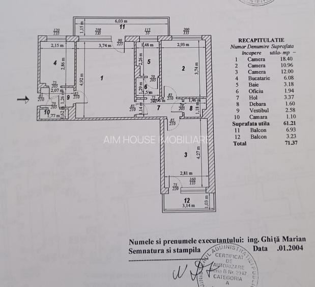Apartament 3 camere de vânzare – Bd. Timișoara 63 –Romancierilor- 2 Balcoane - 17