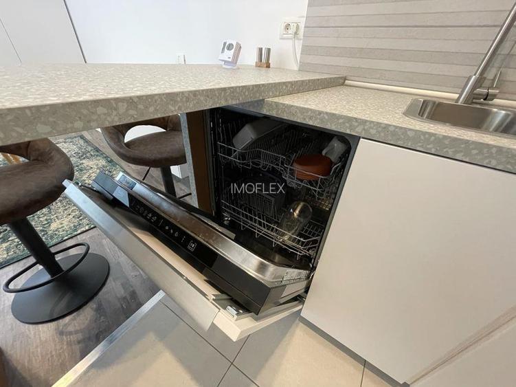 Studio modern, complet mobilat și utilat, bloc nou (după 2017), zona D - 7