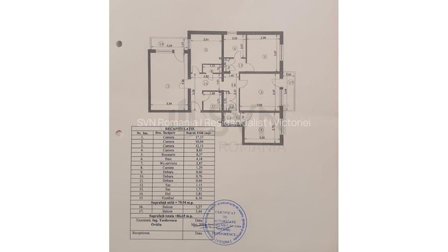 REA1027396 Parc Regina Maria - 4 camere - bloc 1983 - 3