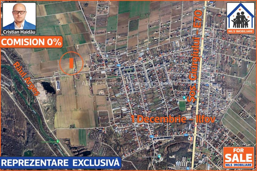Teren intravilan construibil | 2x1190mp | 1 Decembrie - Ilfov - 3