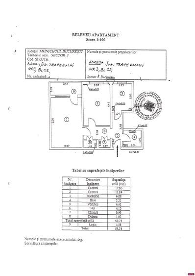 Direct proprietar - 2 camere | 55 mp | 1 minut metrou | Complet mobilat - 15