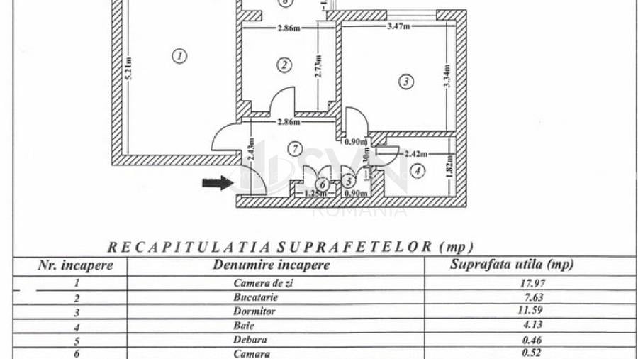 REA1026955 Apartament 2 camere Aviatiei - 13