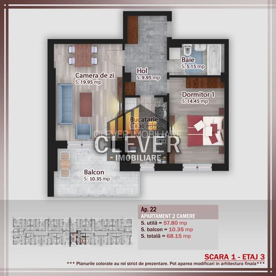 Comision 0-Apartament 2 camere Decomandat, Pallady -Parcul Teilor - 1