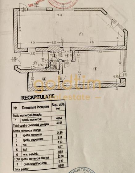 Vila interbelica D+P+1+M+spatii comerciale 340mp/necesita renovare/Gara de Nord - 15
