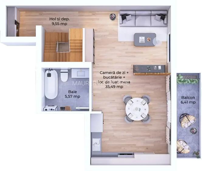 Apartament 2 camere - 2