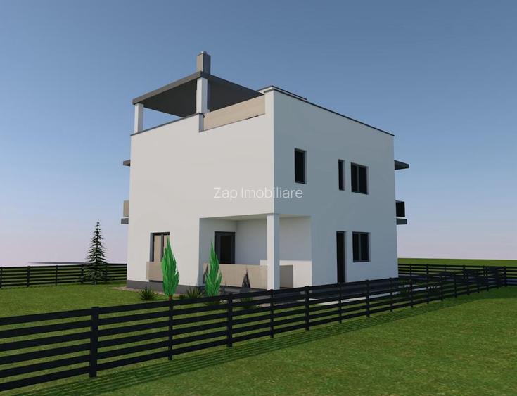 Casa 4 camere,4 bai,200mp,830mp teren,80mp terasa,0%comision - 4