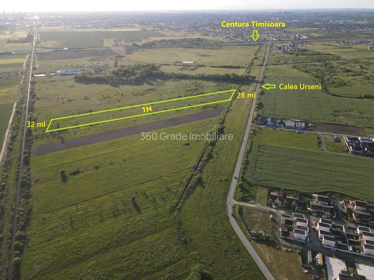 Teren dezvoltare imobiliară – Calea Urseni – 10.000 mp – Comision 0 - 3