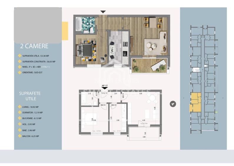 Apartament 2 Camere - Metrou 1 Decembrie 1918 - 2