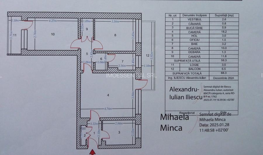 3 camere semidecomandat Drumul Taberei Parc Moghioros - 12