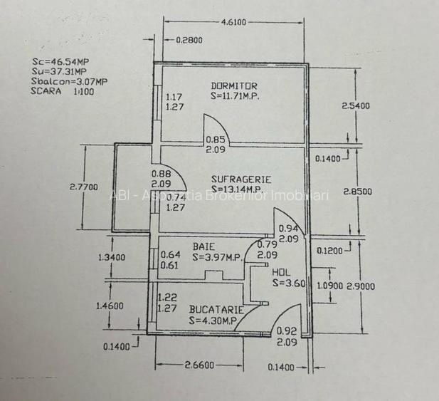 Razboieni-Kaufland-Craiovei, vanzare apartament 2 camere - 12