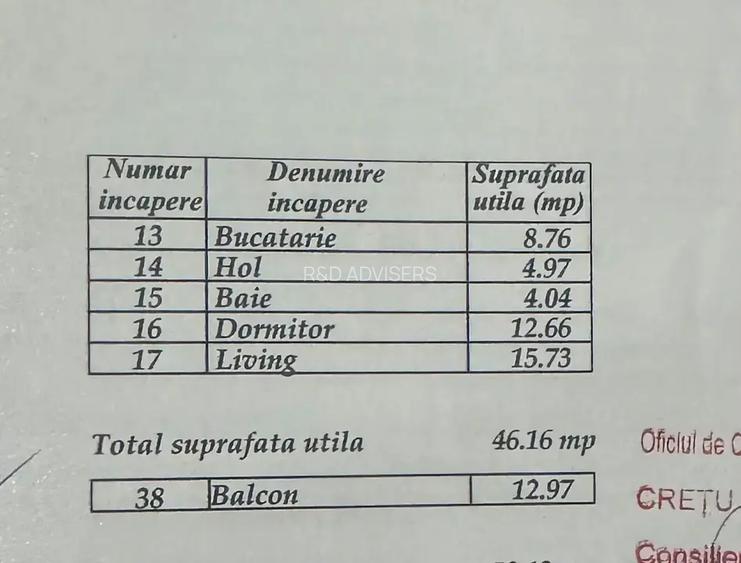 Apartament 2 Camere Otopeni | Mobilat, Bucatarie Inchisa | Parcare - 13