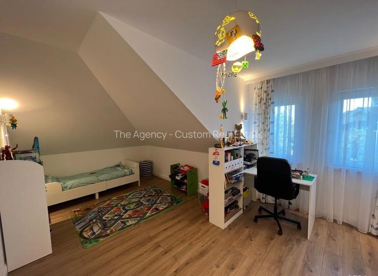 Casa individuala + Casa de oaspeți - 5+2 camere - Corbeanca, Central - 14