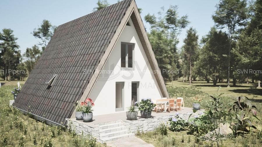 REV2004797 Casa A frame deosebita de vanzare in Snagov - 3