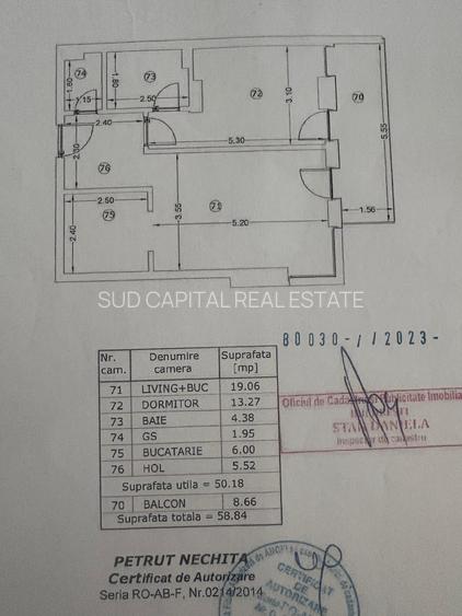 Apartament 2 camere lux, 2023,Unirii – Parlament | Mobilat complet | Loc parcare - 24