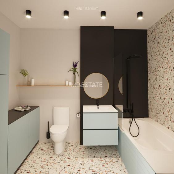 Apartament 2 camere 2 B-52,23 mp / Hils Titanium / Metrou Nicolae Teclcu - 10