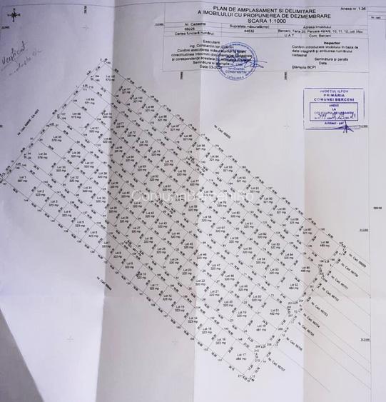 Teren Intravilan In Comuna Berceni | utilitati: gaze si curent | #EG28 - 5