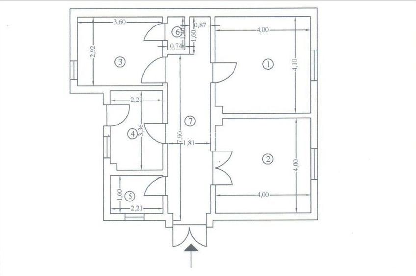 Teren 198mp +casa nelocuibila - 2