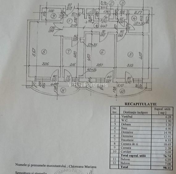 Unirii - Biblioteca Nationala - Splaiul Unirii - 91 mp - boxa - vedere panoramic - 15