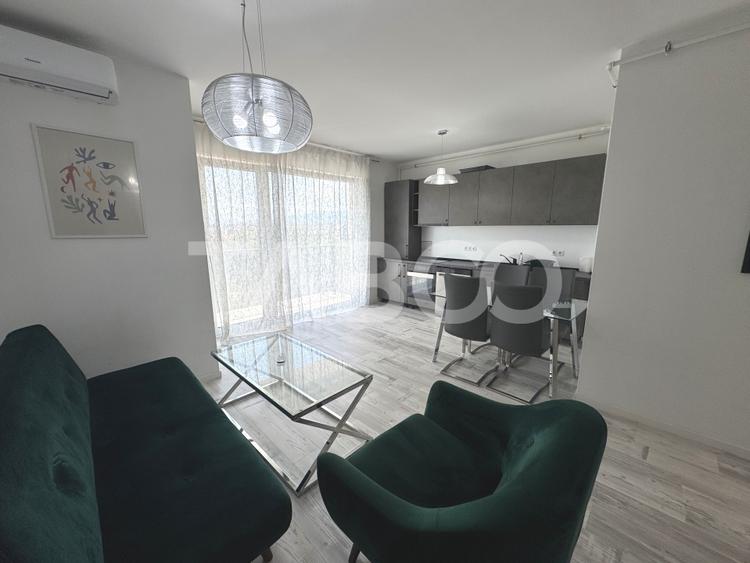 Apartament modern 2 camere 50 mpu etaj 2 bloc cu lift Turnisor Sibiu