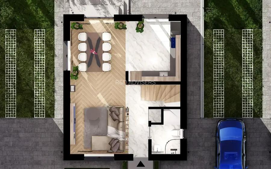 Ansamblu Residential | Vile 4 Camere Afumati I Curte | 0 COMISION - 10