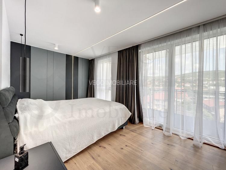 Penthouse pe 2 niveluri, 3 camere, 115 mp, garaj, zona Liberty Park - 8