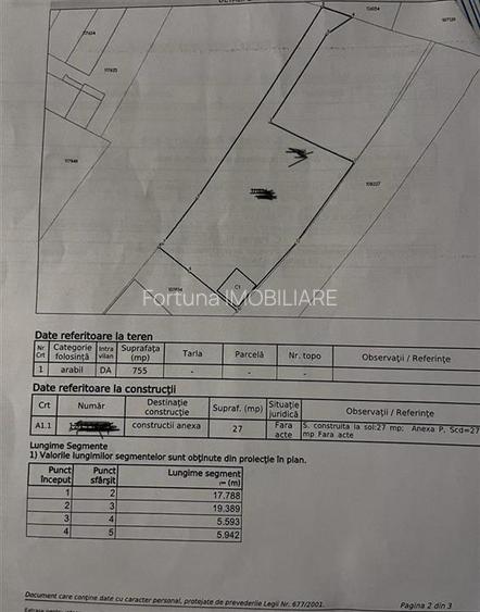 Teren intravilan cu Puz 755mp intre case Sacele - 11