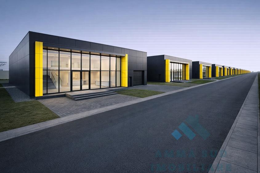 Terenuri Industriale 1.000 mp - Hub Logistic - Sos. Oltenitei DN4 / Sos. Centura