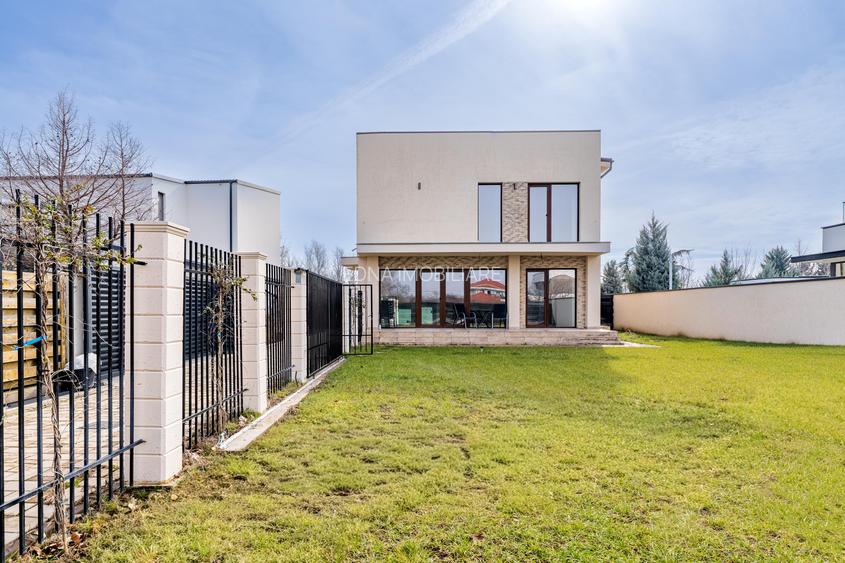Vilă modernă, 4 dormitoare, Corbeanca, Str. Fermei nr. 6D - 10