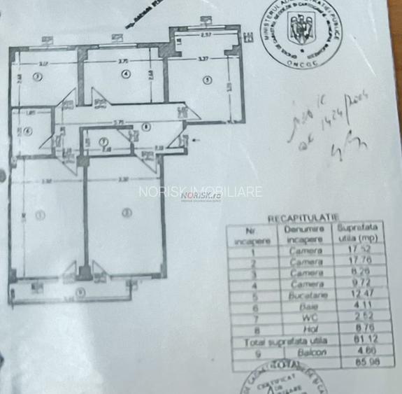 4 Camere Decomandat | Bloc 1981 | Ștefan cel Mare | 86MP - 14