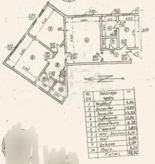 3 camere, P/4, 79mp-Drumul Sarii - 12