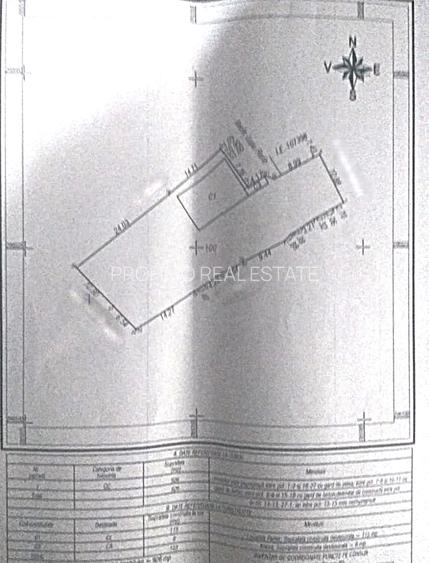 Teren intravilan su.926mp. cu Casa renovabila su.123mp.Centru Cumpana - 2