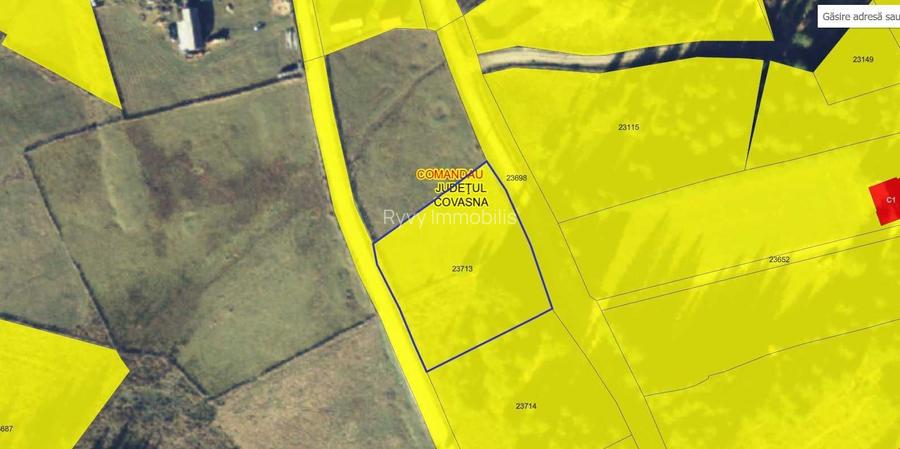 Teren intravilan, 750 mp în loc.Comandău, jud.Covasna. - 4