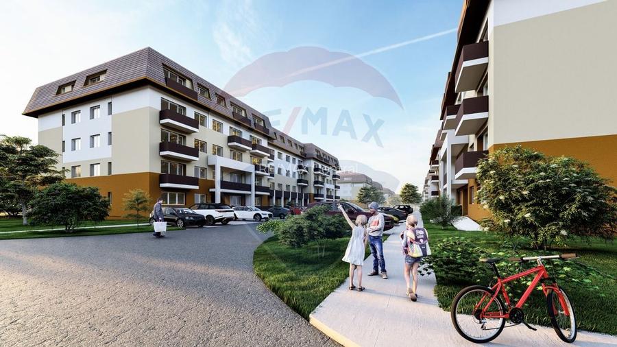 Apartament 2 camere – 48 mp | Subcetate City 2 – Sânpetru - 12