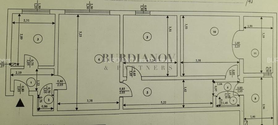Apartament cu 3 camere de închiriat pentru 2 persoane - Metrou Titan - 2
