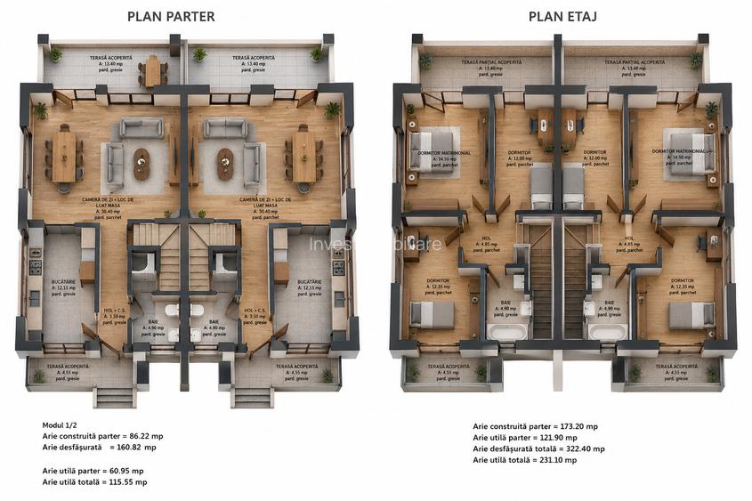 Casa de vanzare 4 camere, 116mpu, 290mp teren  Bucium- Visani, Iași - 14