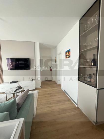 Apartament de 3 camere ultrafinisat, parcare, boxa, zona Golden Tulip - 4