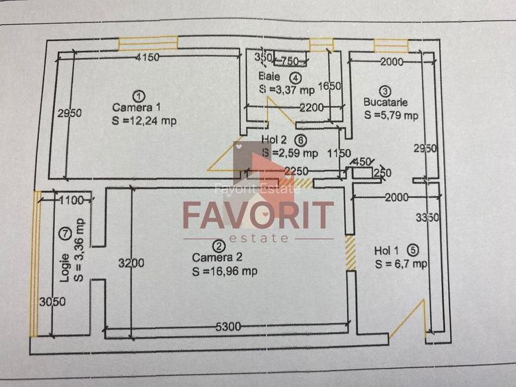 Etaj intermediar. Mobilat si utilat. Cu centrala proprie - 10